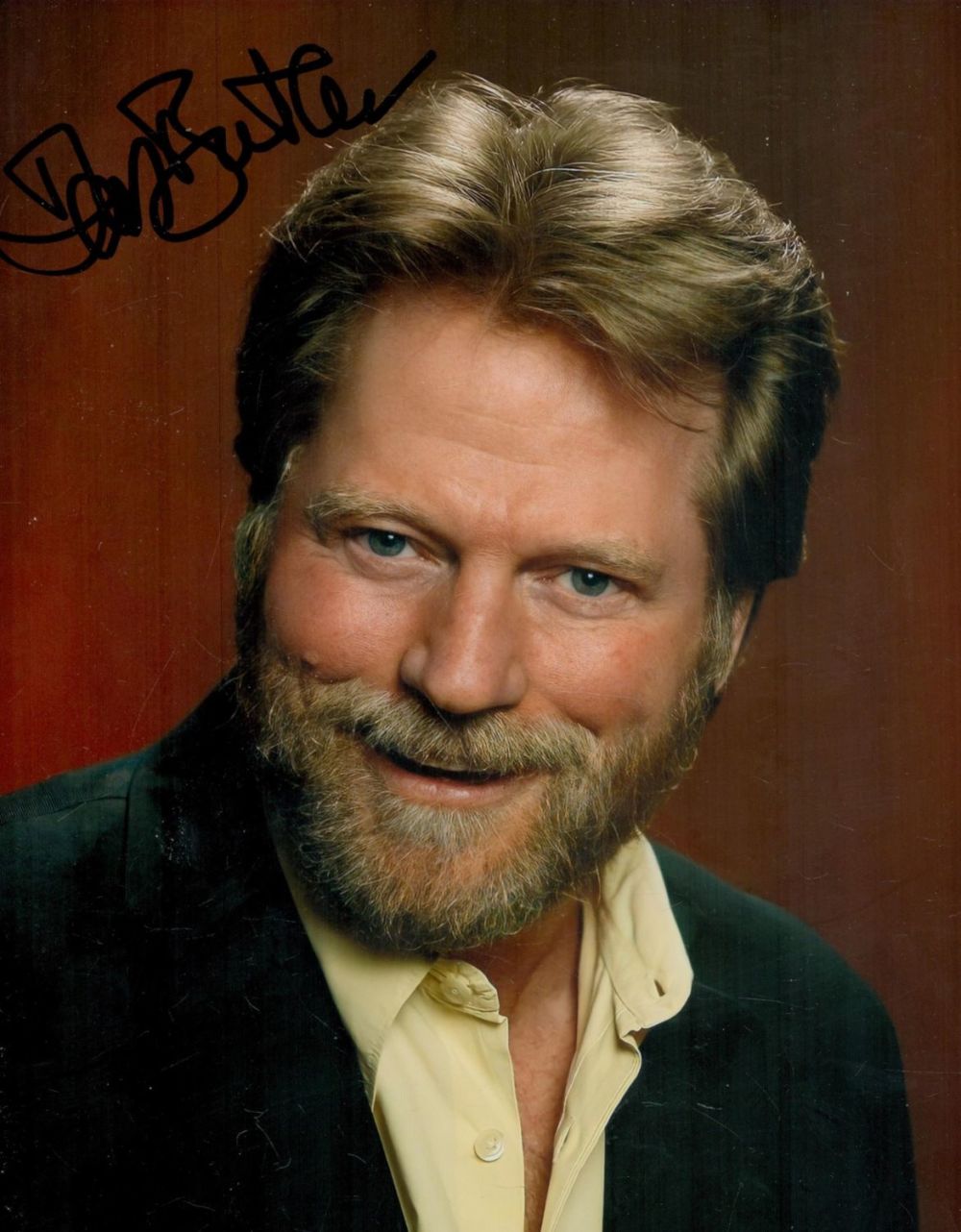 Lot 424: Dean Butler signed 10x8inch colour photo. Good condition....