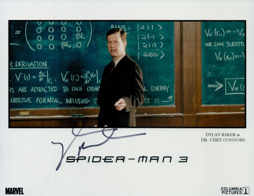 Lot 434: Dylan Baker signed 10x8inch colour movie still from...