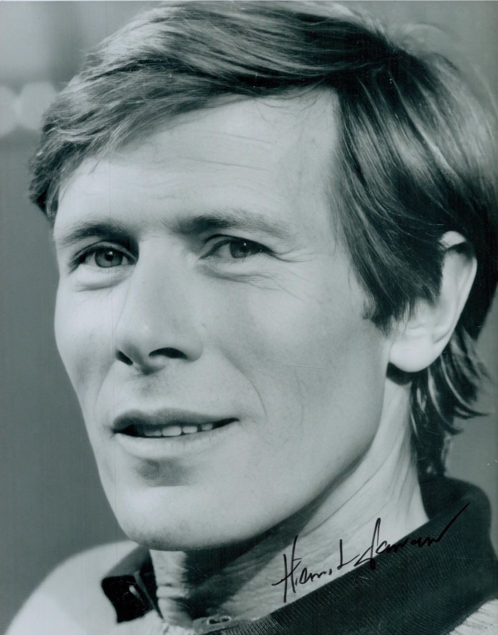 Lot 449: Horst Janson signed 10x8inch black and white photo....