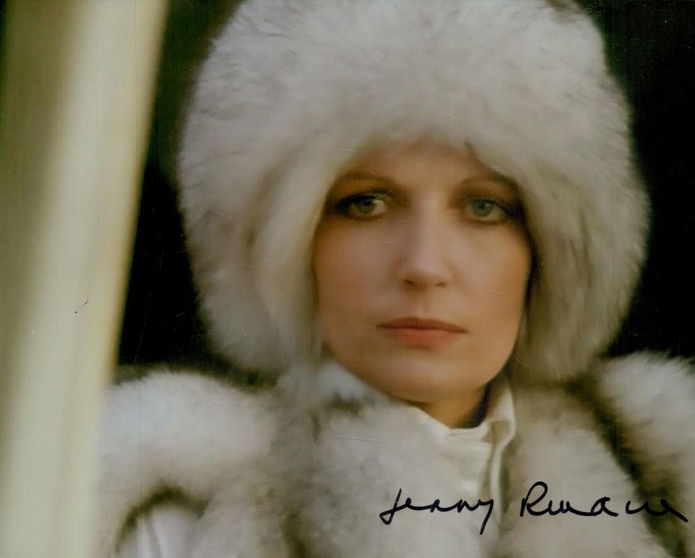 Lot 490: Jenny Runacre signed 10x8inch colour photo. Good condition....