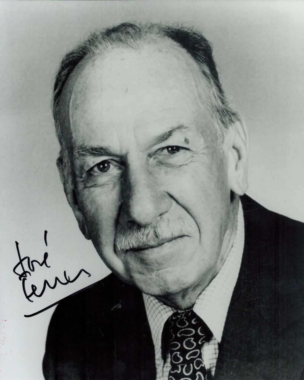 Lot 585: José Ferrer Signed 10x8 inch Black and White...