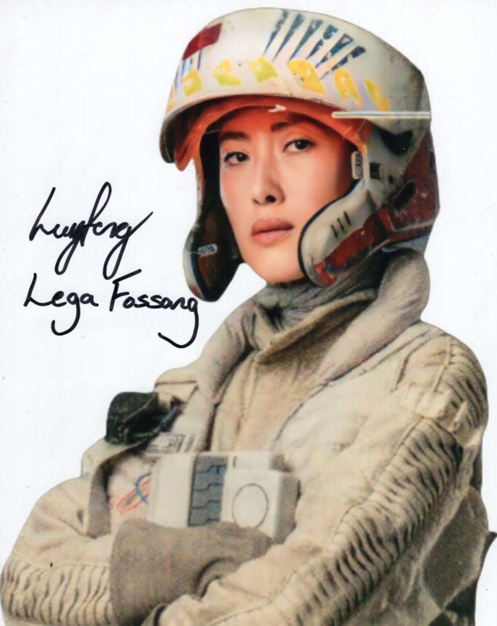 Lot 643: Star Wars Rise of Skywalker Y Wing Pilot...