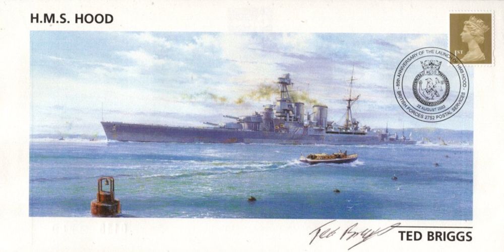Lot 669: HMS Hood, 85th anniversary of the launching of...
