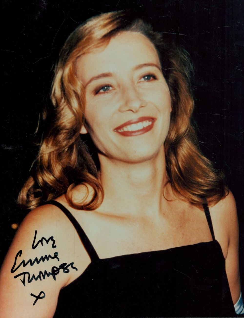 Lot 59: Emma Thompson signed 10x8 inch colour photo. Good...