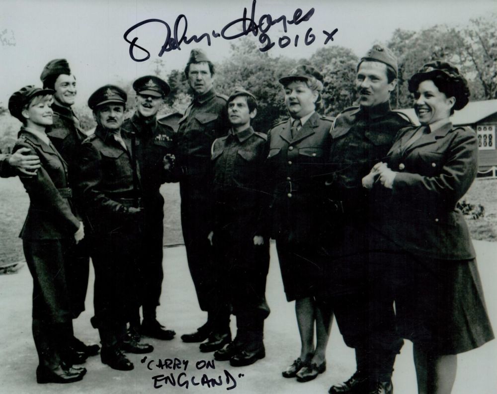 Lot 166: Carry on England Melvyn Hayes signed 10 x...