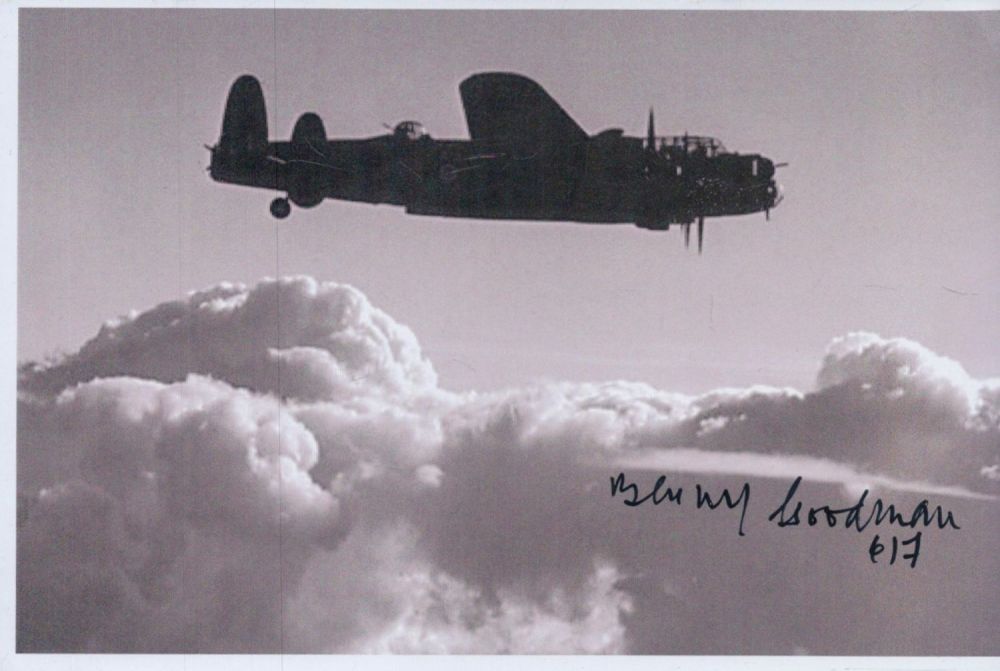 Lot 186: WW2 Sqn Ldr Benny Goodman 617 sqn Tirpitz...