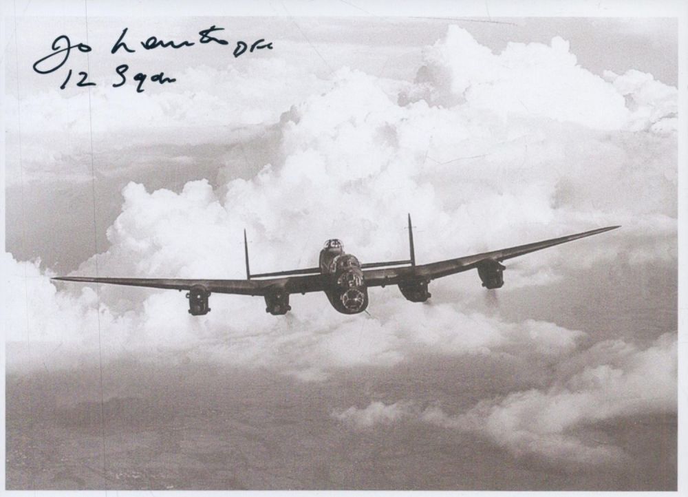 Lot 197: WW2 Flt Lt Jo Lancaster DFC 12 sqn...