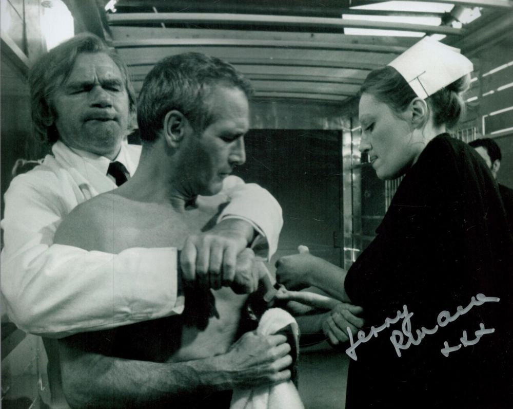 Lot 208: The Mackintosh Man movie Paul Newman scene 8x10...