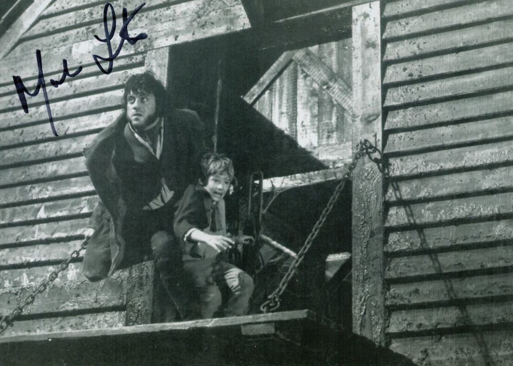 Lot 217: Mark Lester signed 10 x 8 inch b/w...
