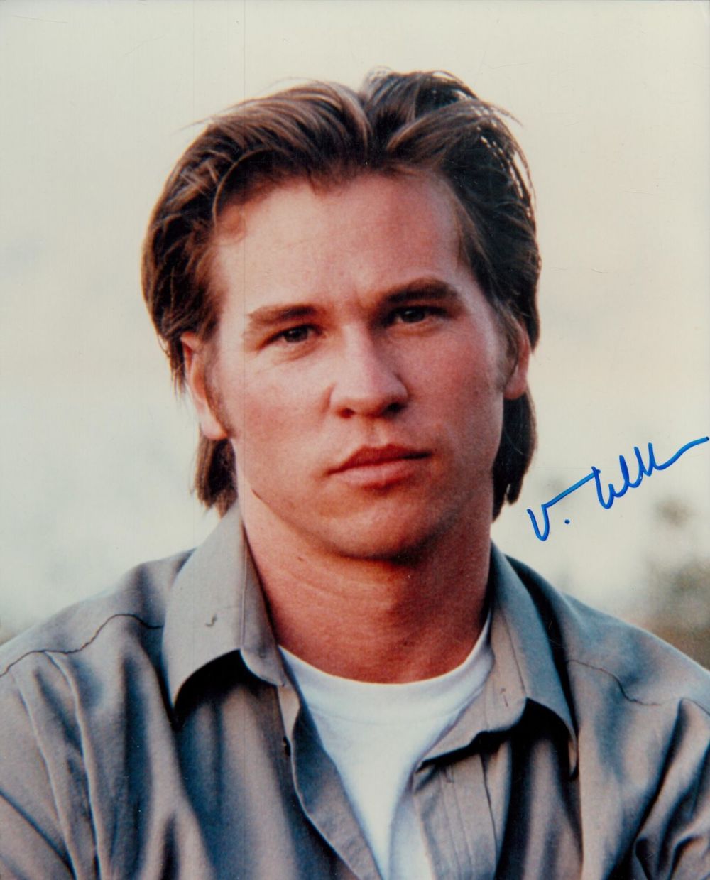 Lot 245: Val Kilmer signed 10x8inch colour photo. Good condition....