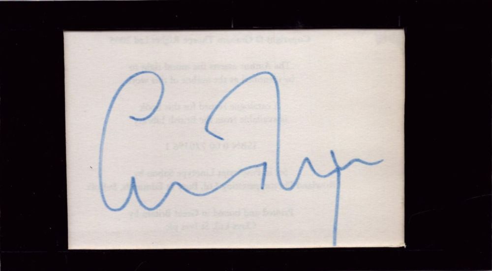 Lot 351: Graham Thorpe signature piece 6x3. 5 inch approx...