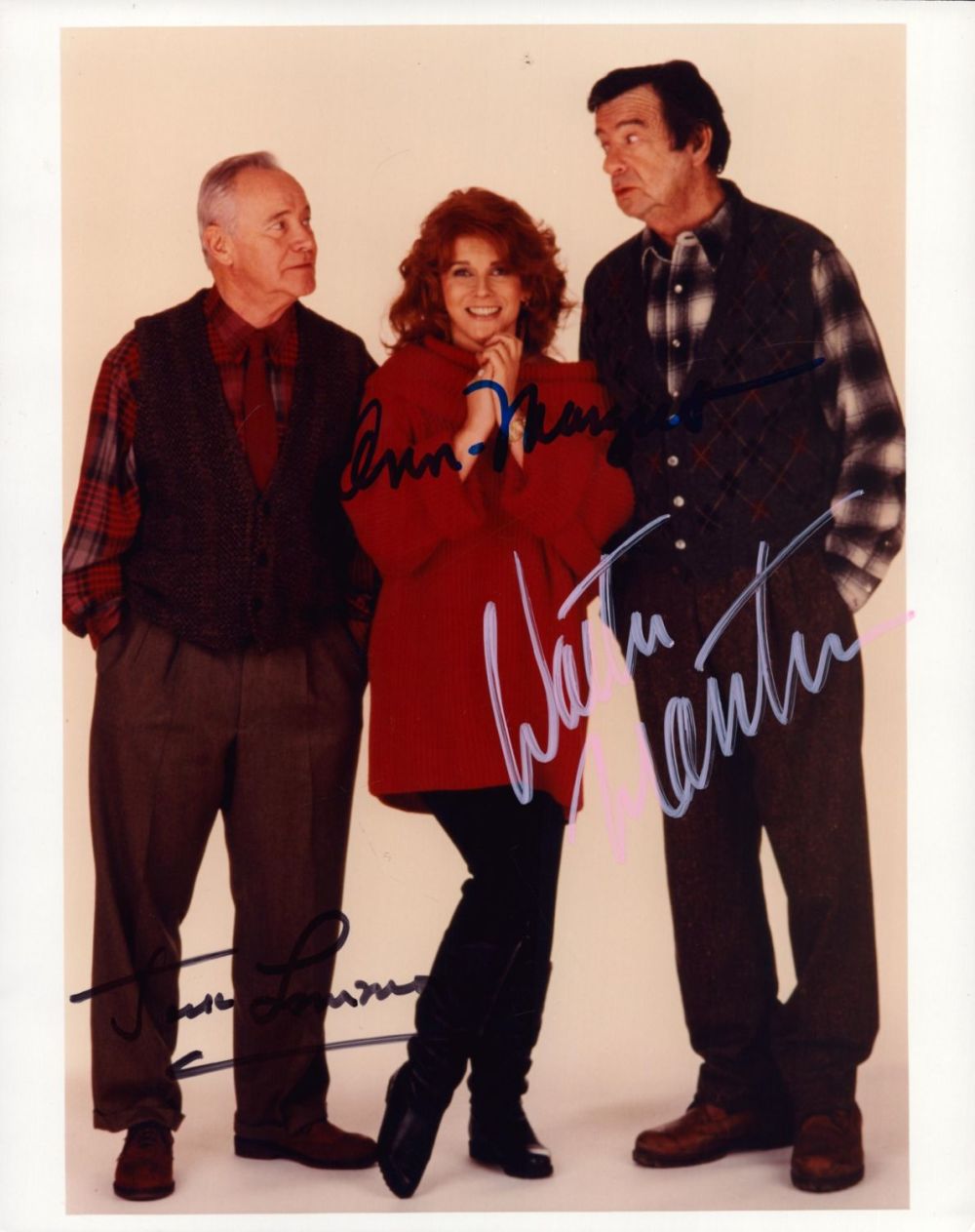 Lot 368: Jack Lemmon, Walter Matthau and Ann Margret signed...