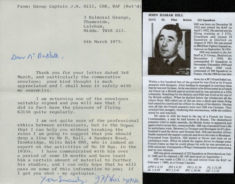 Lot 373: Typed Letter dated 6th March 1975 Letter Signed...