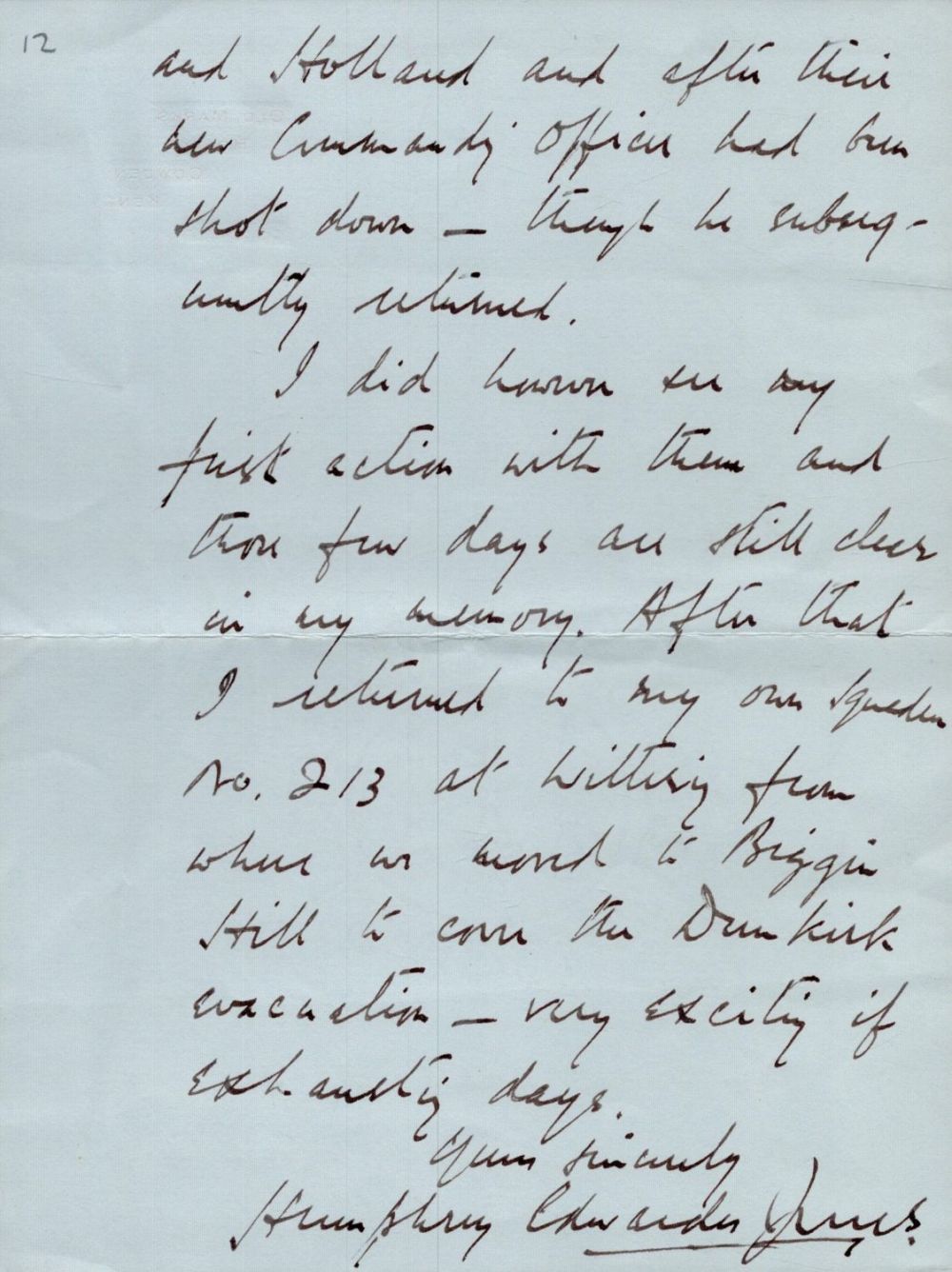 Lot 382: Handwritten Letter Dated 28 Mar 1974 Signed by...