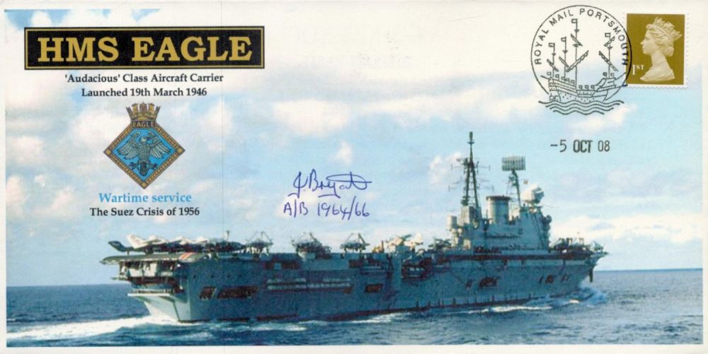 Lot 404: HMS Undaunted Battle Honours Signed John Bryant no...
