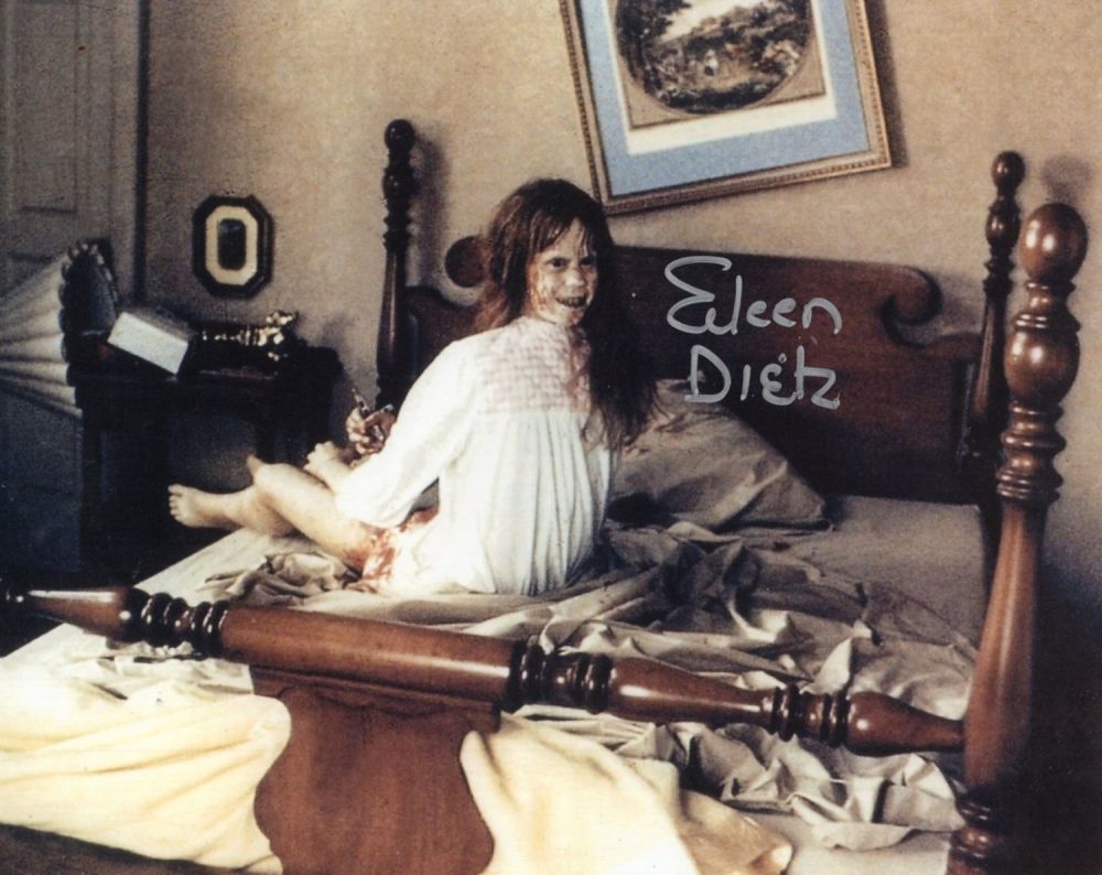 Lot 546: The Exorcist, cult horror movie 8x10 inch photo...