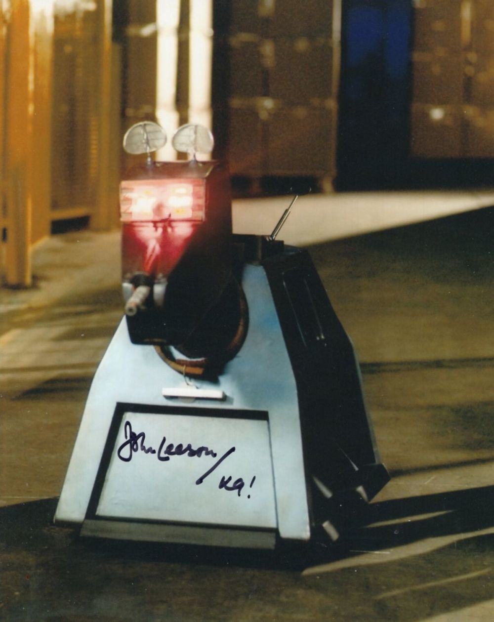 Lot 558: Doctor Who 8x10 photo signed by actor John...