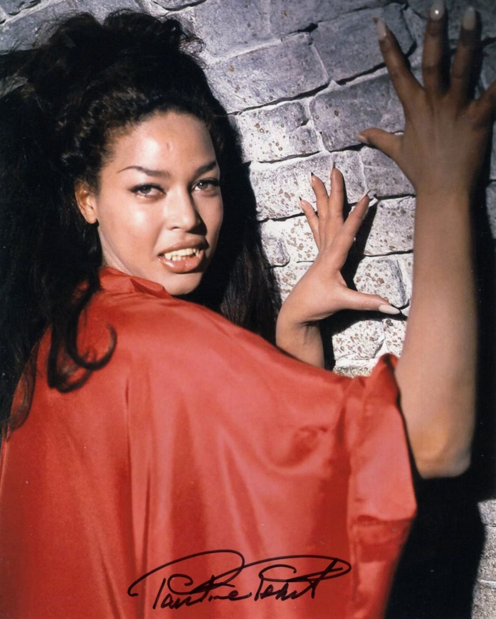Lot 596: Hammer horror movie scream queen actress Pauline Peart...
