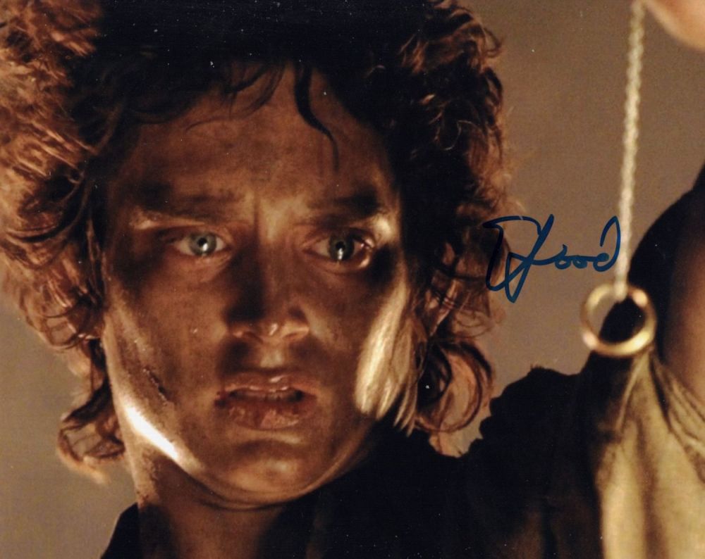 Lot 607: Lord of the Rings 8x10 movie photo signed...