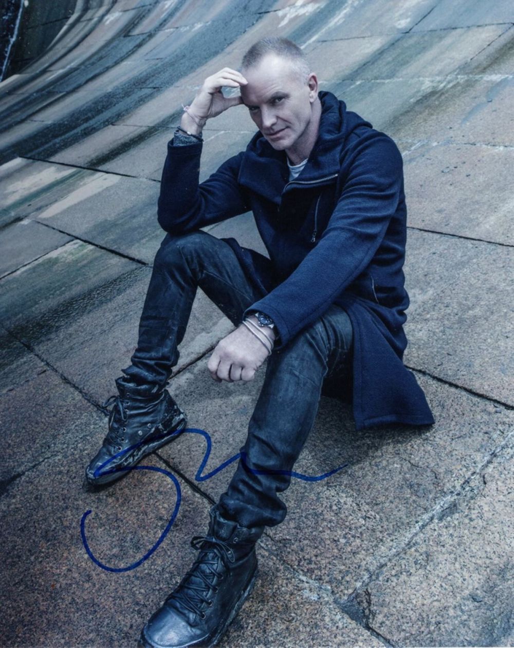 Lot 629: Sting, former lead singer with The Police and...