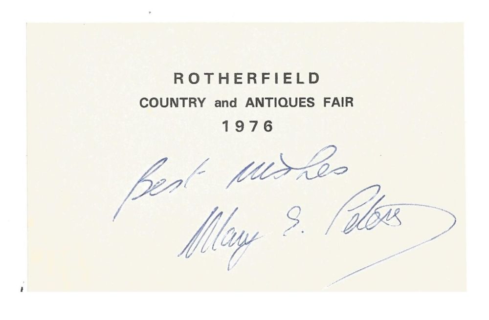 Lot 762: Mary Peters Northern Irish athlete, winning a silver...