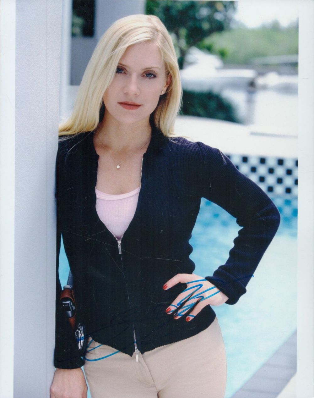 Lot 72: Emily Proctor signed 10x8 inch colour photo. Good...