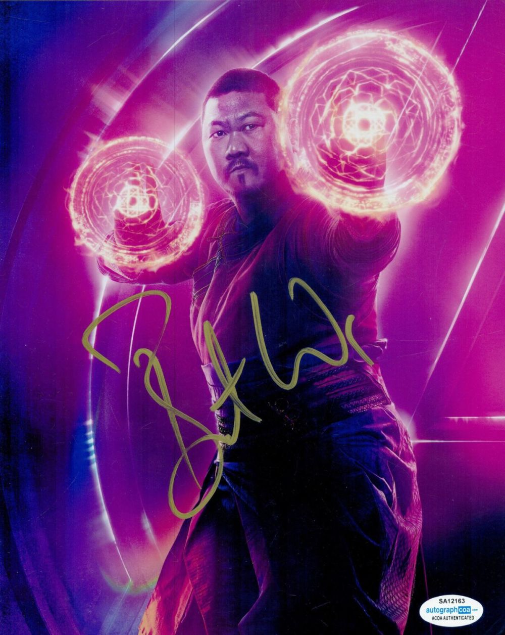 Lot 195: Benedict Wong signed 10x8 inch colour photo. Good...