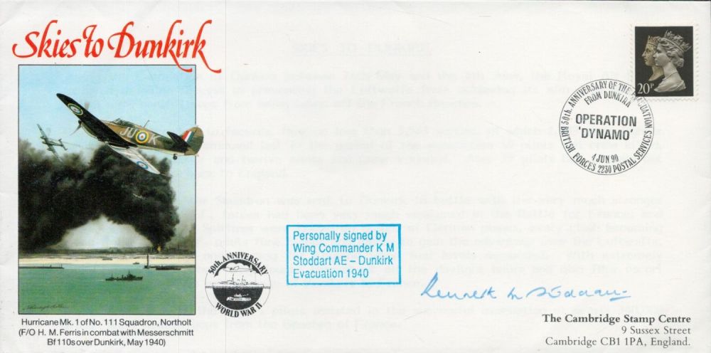 Lot 502: WW2 BOB fighter pilot Wg Cdr K Stoddart...