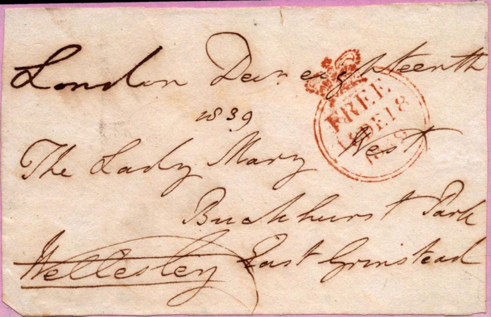 Lot 573: Duke Of Wellington, Arthur Wellesley signature piece dated...