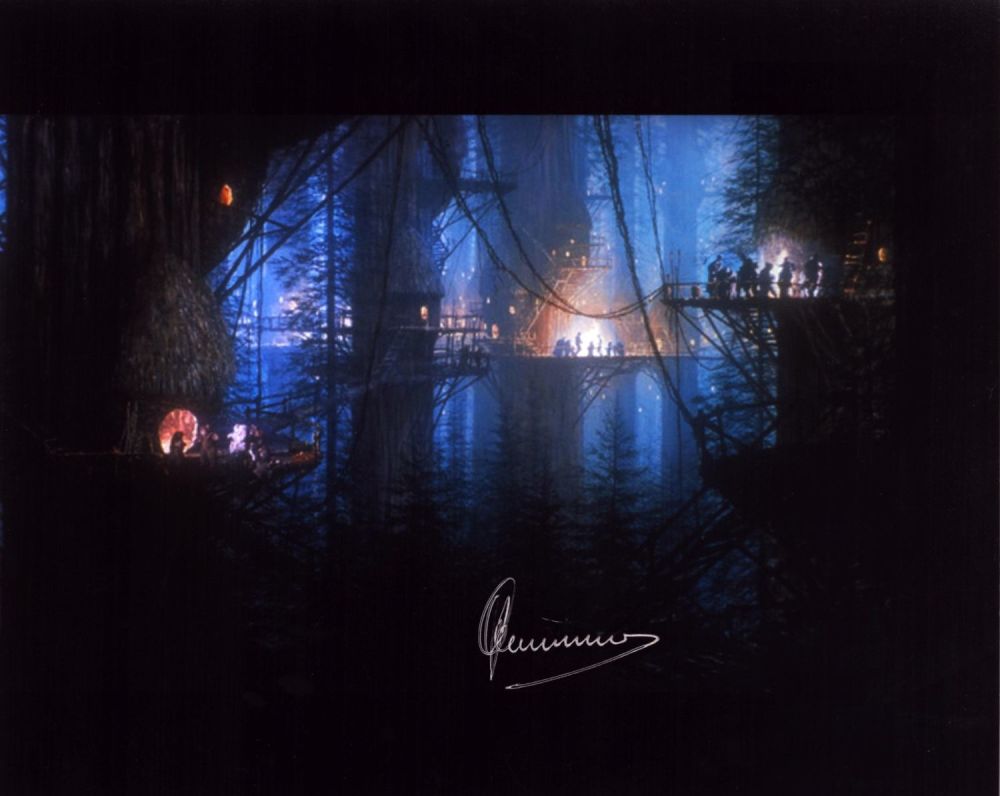 Lot 597: John Cumming signed Star Wars 10x8 inch colour...