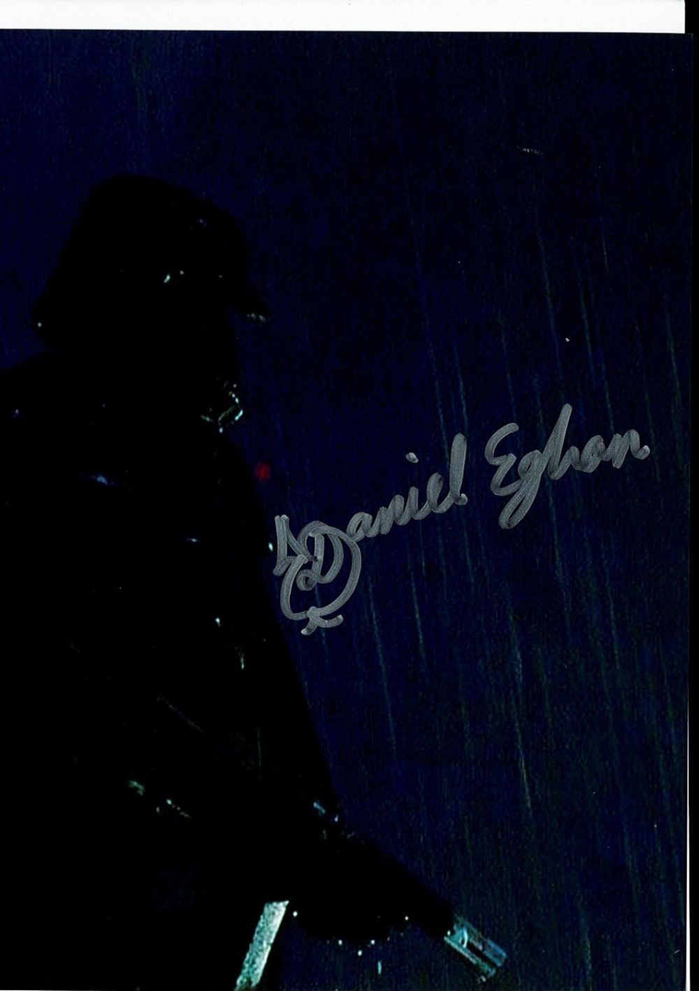 Lot 682: Daniel Eghan signed Star Wars 10x8 inch colour...