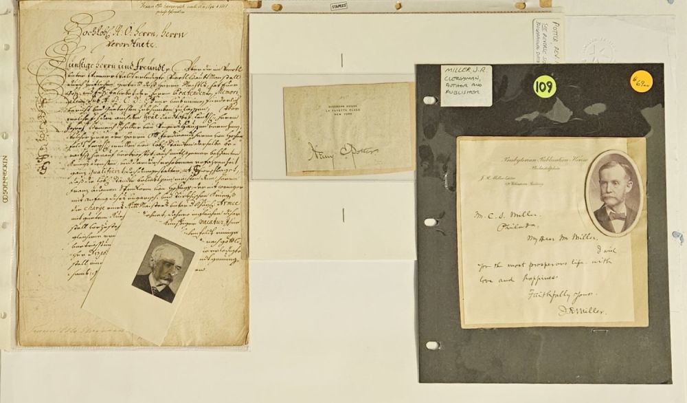 Lot 12: Vintage collection of ALS, signature pieces and photos...