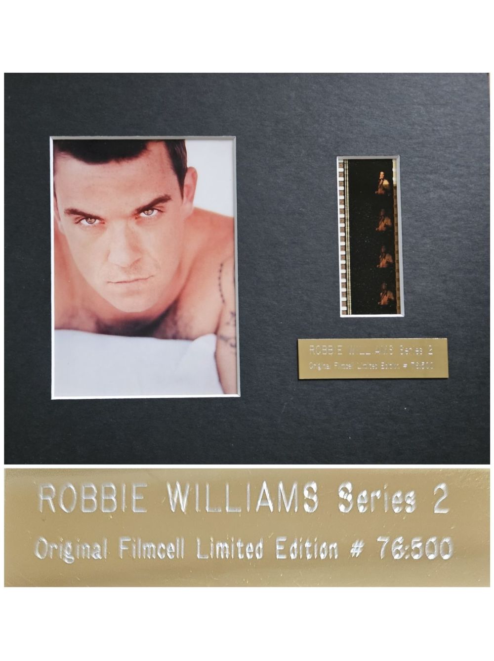 Lot 93: Robbie Williams Series 2 10x8 inch original film...