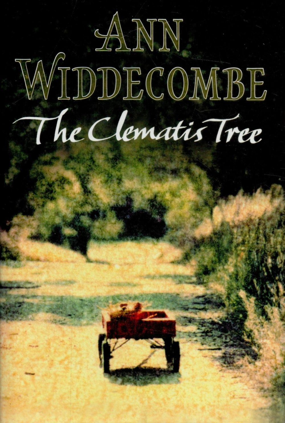 Lot 167: Ann Widdecombe signed The Clematis Tree hardback book....