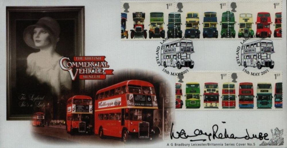 Lot 248: Wendy Richard MBE signed FDC The British Commercial...