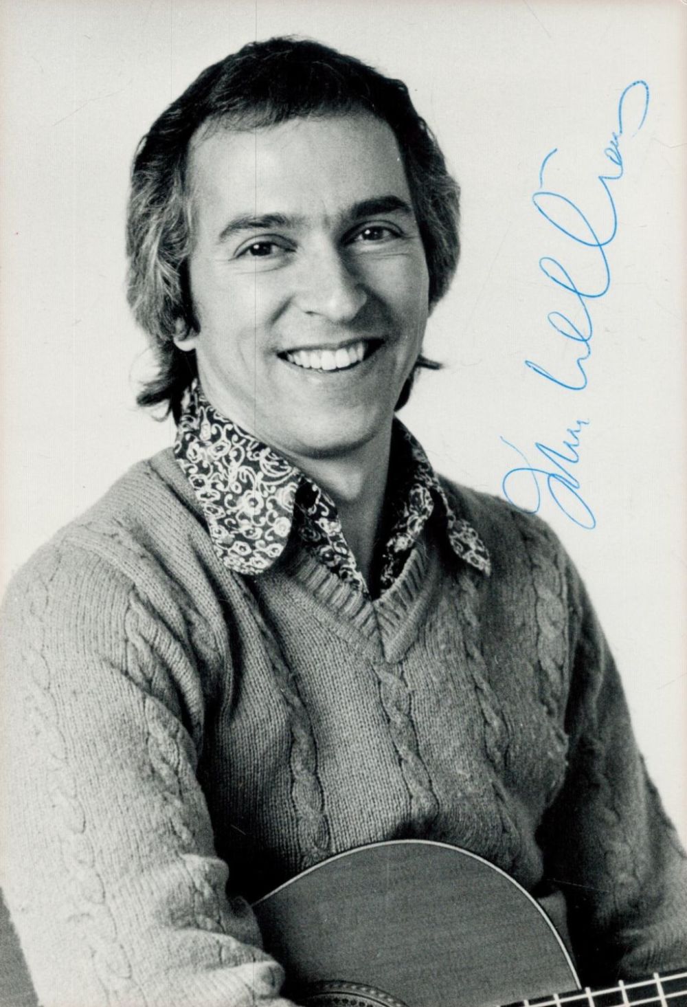 Lot 362: John Williams signed 7x5 inch black and white...
