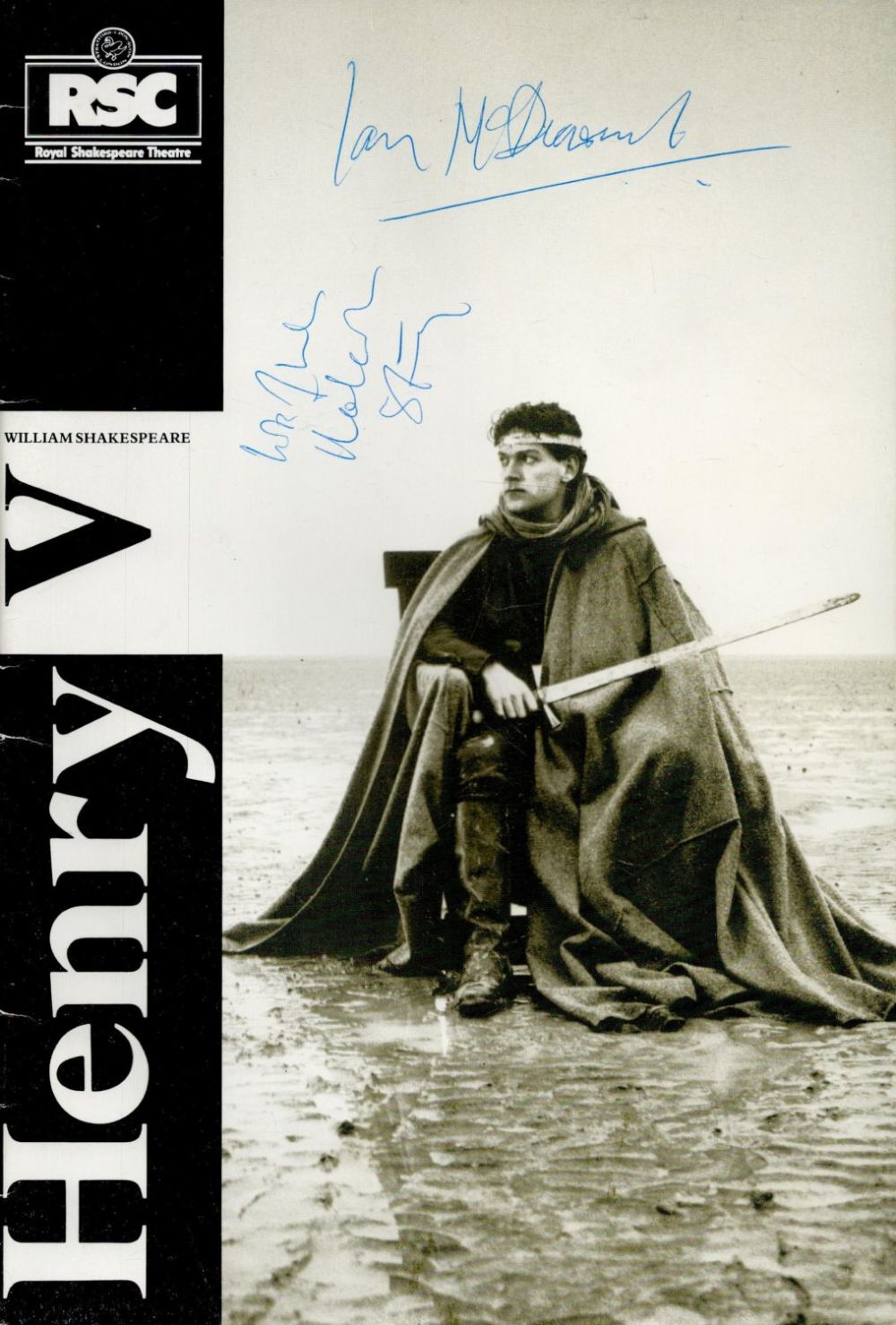 Lot 476: Ian McDiarmid signed Royal Shakespeare Company theatre programme....