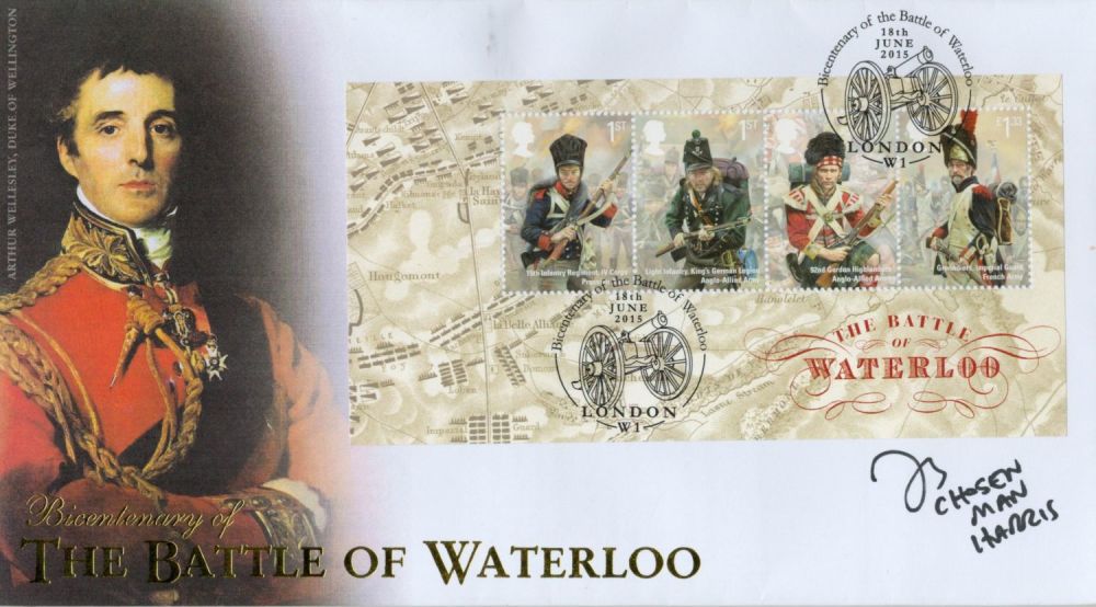 Lot 554: Jason Salkey signed Bicentenary of The Battle of...