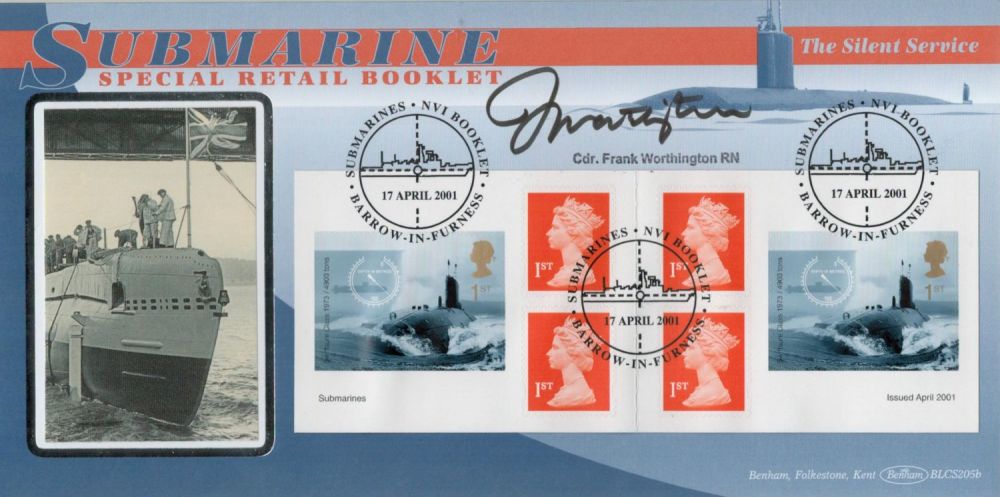 Lot 557: Cdr Frank Worthington RN signed Submarine The Silent...