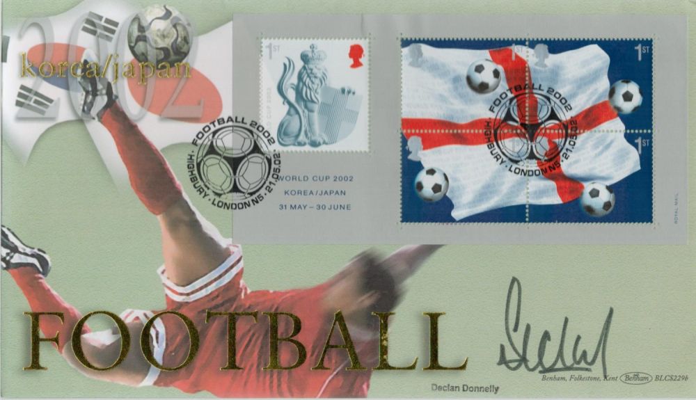 Lot 559: Declan Donnelly signed Korea/Japan World Cup 2002 Football...