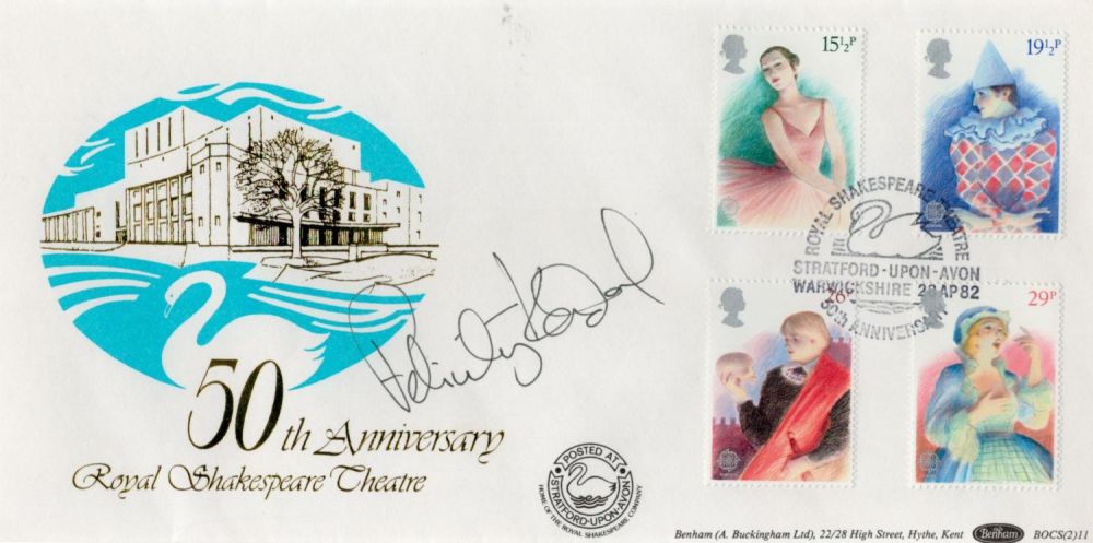 Lot 570: Felicity Kendal signed 50th Anniversary Royal Shakespeare Theatre...