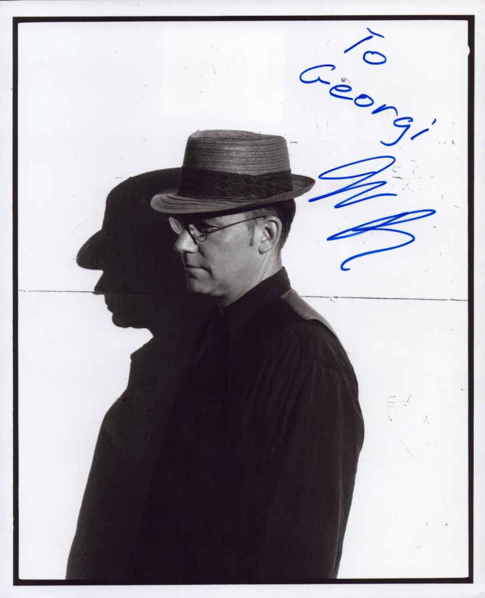 Lot 650: Wayne Horvitz signed 10x8 inch black and white...