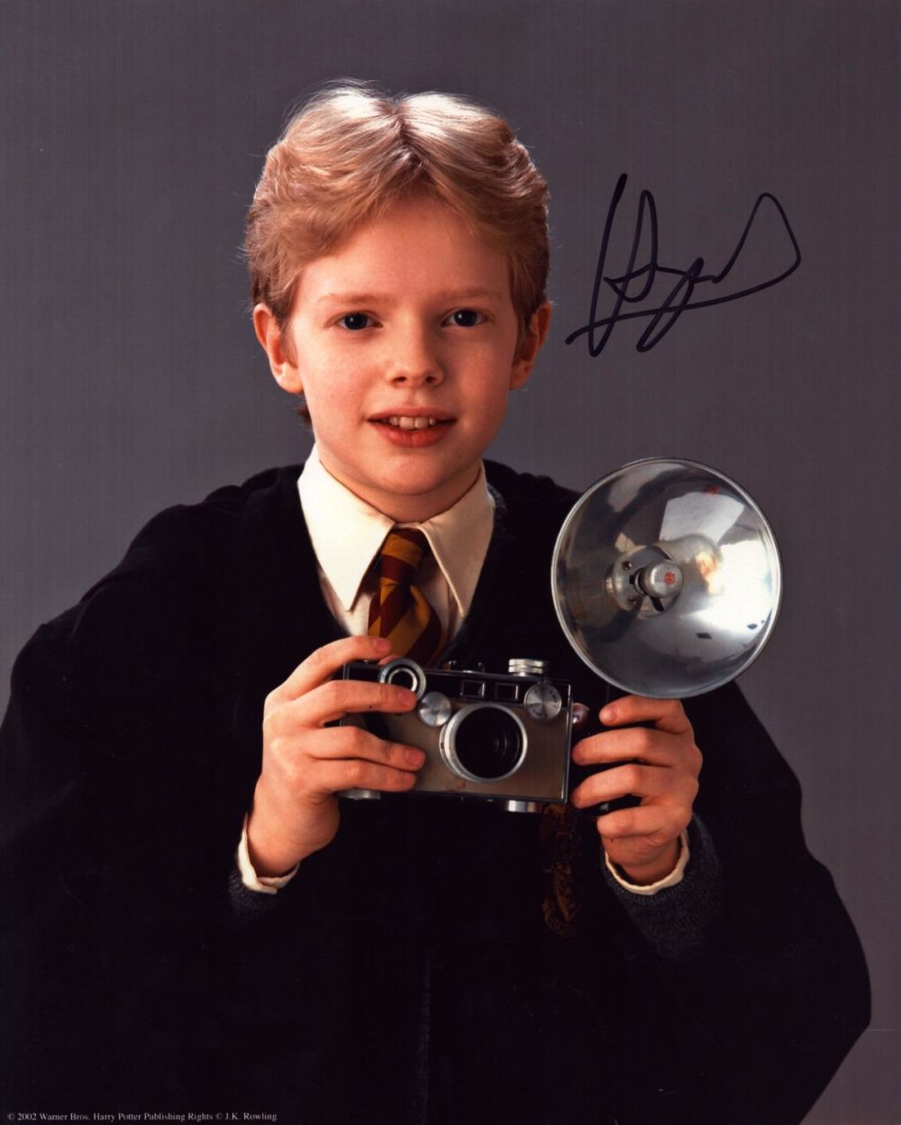 Lot 696: Hugh Mitchell signed Harry Potter 10x8 inch colour...