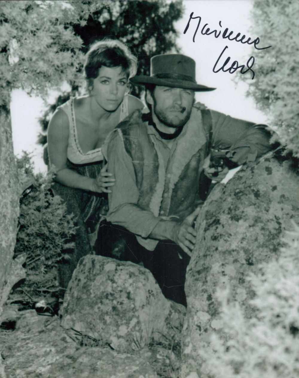 Lot 196: Marianne Koch Signed 10x8 inch Black and White...