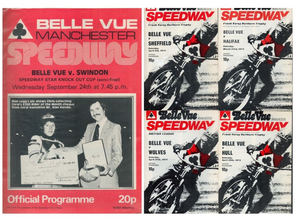 Lot 214: Sport Speedway. Belle Vue Speedway (Manchester) Official Home...