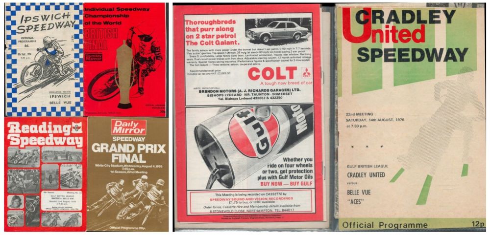 Lot 217: Sport Speedway. Belle Vue Speedway (Various) Official Programmes...