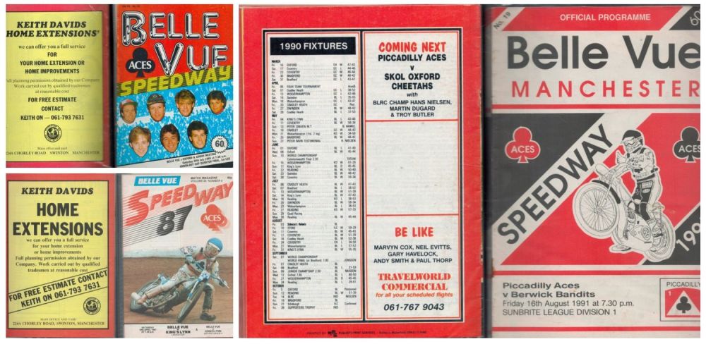 Lot 218: Sport Speedway. Belle Vue Speedway (Manchester) Official Programmes...
