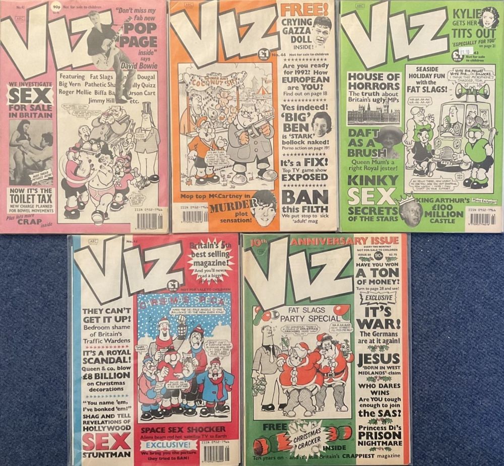 Lot 241: Viz Magazine 5 x Collection of Selective Titles....