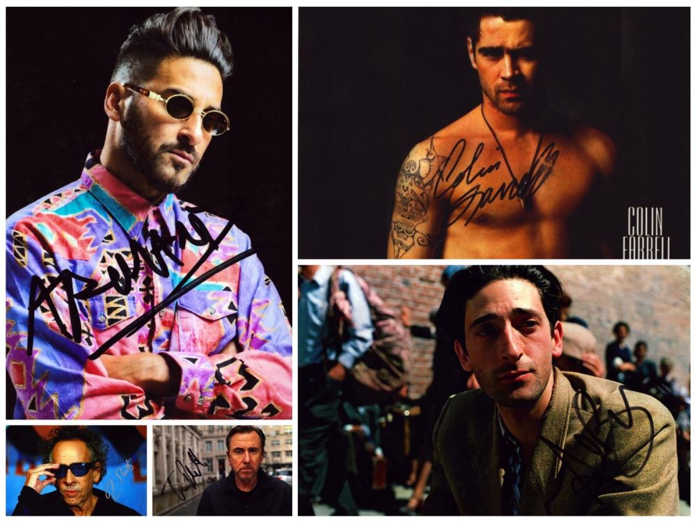 Lot 242: TV Film Music Collection of 5 x signed...