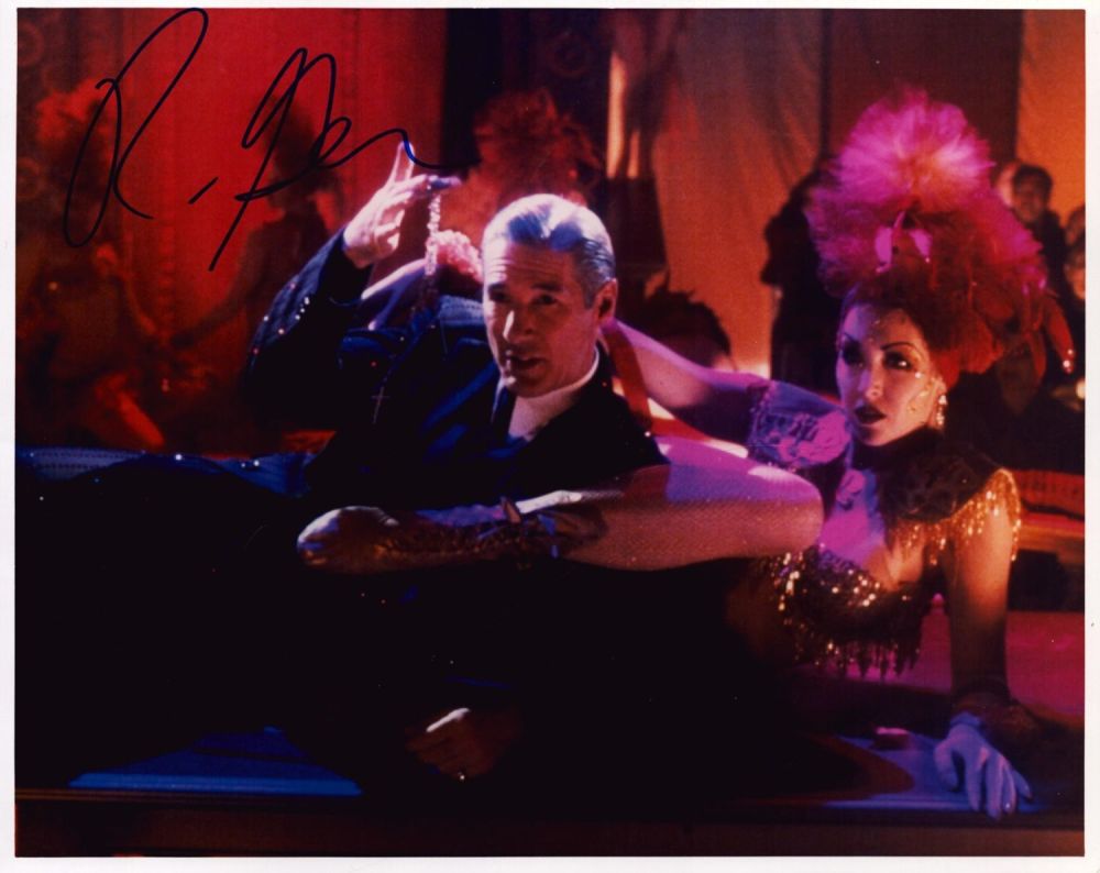 Lot 307: Richard Gere signed 10x8 inch colour photo. Good...